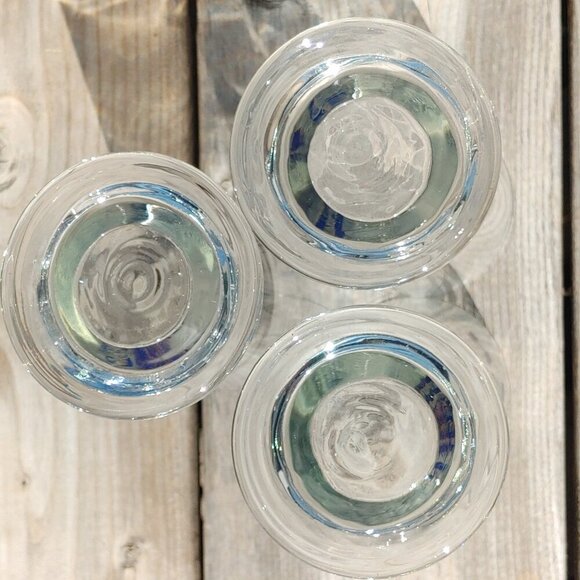 RARE HARP Lager Glasses TRIO 8" Tall Beer Glass Harp Logo Guinness GREAT BASE - Picture 4 of 10